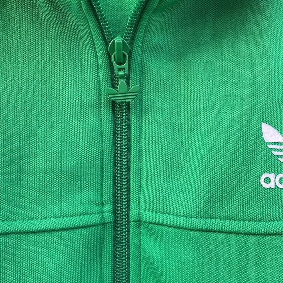 Adidas Men Vintage Emerald Green Track Jacket Size L - Picture 6 of 9